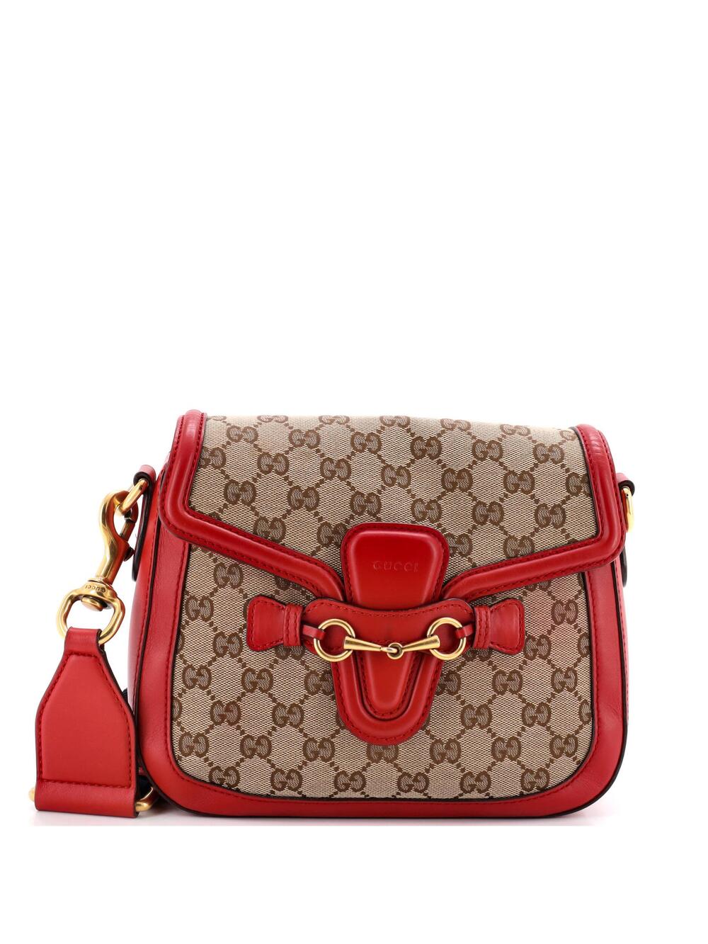 Gucci Lady Web Shoulder Bag Gg Canvas #374531G11B